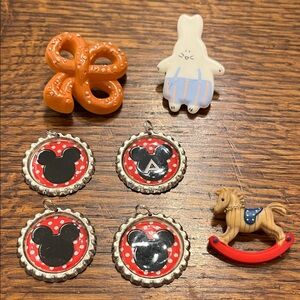 Kids Fun Charm Set - Red and Orange